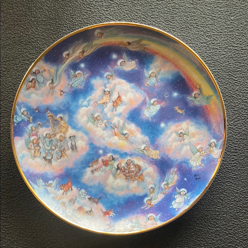 Heavenly Angel Decorative Plate